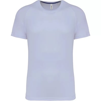 PROACT® Gerecycled herensport-T-shirt met ronde hals PA4012 - Iceberg Blue - 3XL