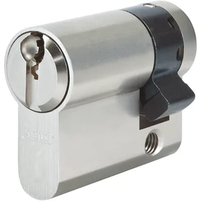 Abus Deurcilinder E50n 10/30 Mm - Met Boorbeveiliging - Met Gevarenfunctie - 3 Sleutels