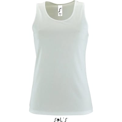 SOL'S Women´s Sports Tank Top Sporty L02117 - White - M