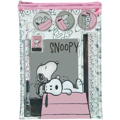 Peanuts Schrijfset - Snoopy - voor Geen - meerkleurig