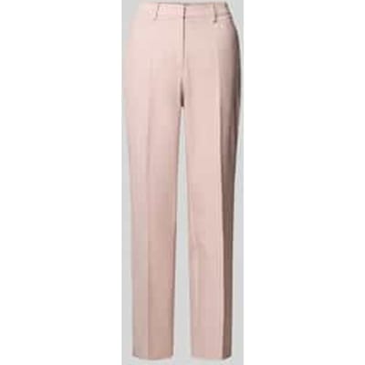 Broek met persplooien en steekzakken
