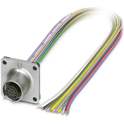 Phoenix Contact 1441613 Sensor/actuator inbouwconnector M12 Aantal polen (sensoren): 17 Bus, inbouw 0.50 m 1 stuk(s)