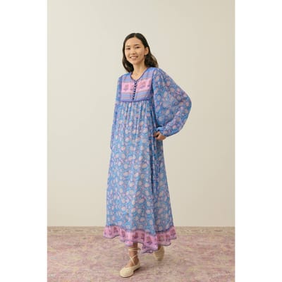 Louise Misha Dress Gypsina Blue Capri Cove Maat: 38 | Maxi Jurken Outlet | Dames | Blauw