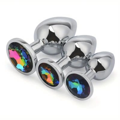 Bovista Buttplug Set - Sex Toys voor Koppels - Mannen - Vrouwen - Anaal - 3 Stuks - Gemengd