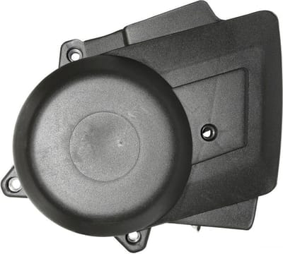 zwarte variatorafdekking voor peugeot 50 vogue bromfiets 1171969400 ventilatorafdekking