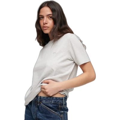 Superdry - Geborduurd Vintage Logo T-shirt van biologisch katoen - Dames - T-shirts