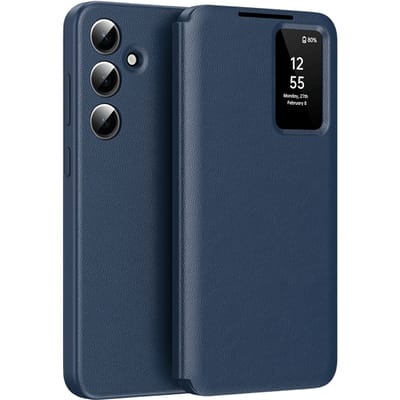CaseBody Samsung Galaxy A56 Smart Cover Blauw