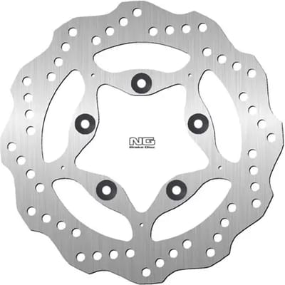 Vaste remschijf voor motorfiets NG Brake Disc DIS1980X