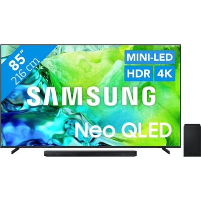 Samsung Neo QLED 85" QN80H (2026) + Samsung HW-Q600H (2026)