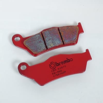 brembo remblok voor sherco 250 2.5i 2t enduro 2006 07bb04sp / gesinterd metaal / av nieuw