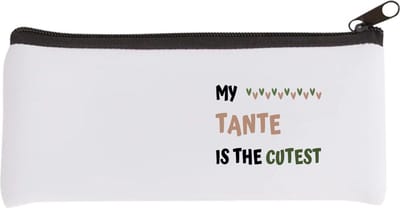 Akyol - my tante is the cutest Etui - Tante - schattige tante - verjaardagscadeau - verjaardag - cadeau - cadeautje voor tante - tante artikelen - kado - geschenk - gift - 20 bij 9 cm