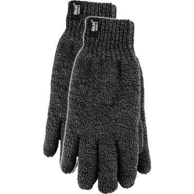 Heat Holders - Thermische handschoenen heren geribbelde manchet - 2 paar