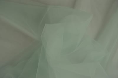 15 meter bruidstule - Licht mint - 150cm breed