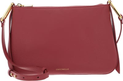 COCCINELLE Leren Schoudertas Magie Mini Bag Pot Lichtrood