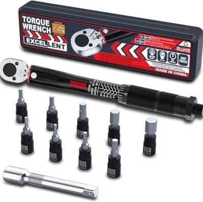 Lexium Momentsleutel Auto - Draaimomentsleutel - Auto Gereedschap - Torque Wrench - Dopsleutelset