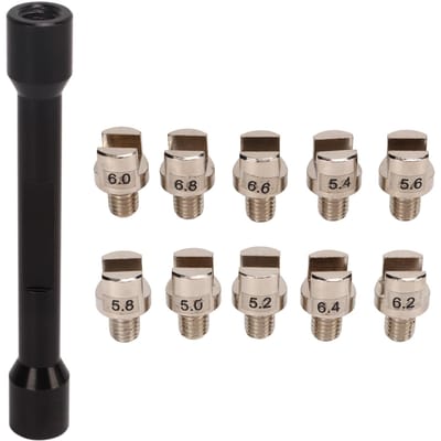 Spaaksleutelset 10-in-1 Draagbaar Sterke Kracht Wielreparatietool voor Motorfiets beige