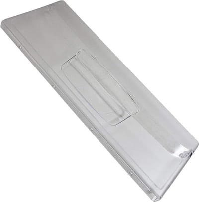 Vriezer Ladefront - Kunststof Paneel - Apparaat Reparatie - Specifiek Ontwerp - 430 x 155 mm - Wit