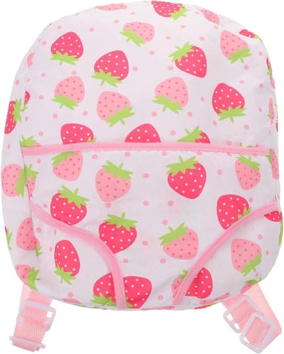 Draagzak Poppen - Poppen Accessoire - Poppen Spelen - Verstelbare Banden - 29x29 cm - Roze