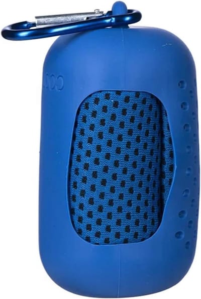 Sporthanddoek Microvezel - Koel Handdoek - Buiten Activiteiten - Sneldrogend Absorberend - 30 x 80 cm - Blauw