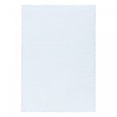 Modern hoogpolig vloerkleed Sydney - wit - 200x290 cm