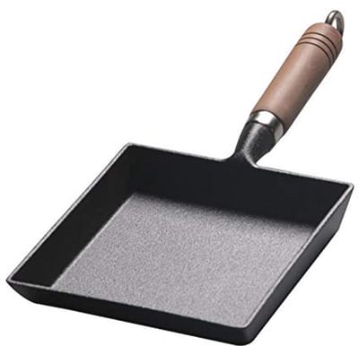Japanse Omelet Pan – Duurzame Gietijzeren Koekenpan voor Perfecte Tamagoyaki