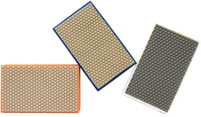 Diamant Polijstpads - Schuurblokken Set - Steen Bewerken - 3 Verschillende Korrels - 90 x 55 mm - N.v.t.