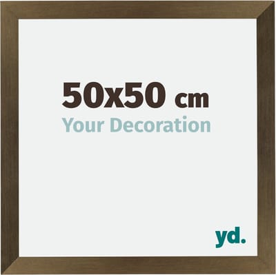 Your Decoration - Fotolijst 50x50 cm - MDF - Brons Decor - Mura