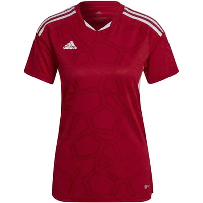 T-shirt Korte Mouw adidas T-shirt Condivo 22 slim fit rouge