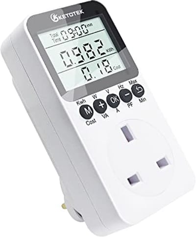 Digitale Energiekostenmeter voor Stroomverbruik met LCD-scherm