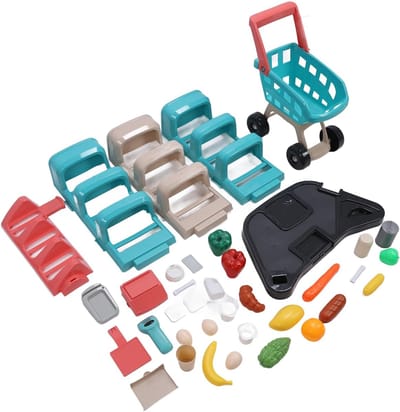 Kinder Supermarktset - Winkel Speelgoed - Rollenspel Spelen - Met Licht en Geluid - 55 x 46 x 19 cm