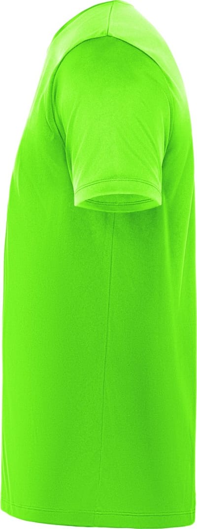 3 pack Fluor Groen unisex Control Dry sportshirt korte mouwen Daytona merk Roly maat S