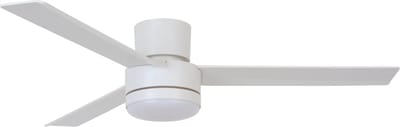 Plafondventilator Lagoon Wit incl. Lamp 132cm