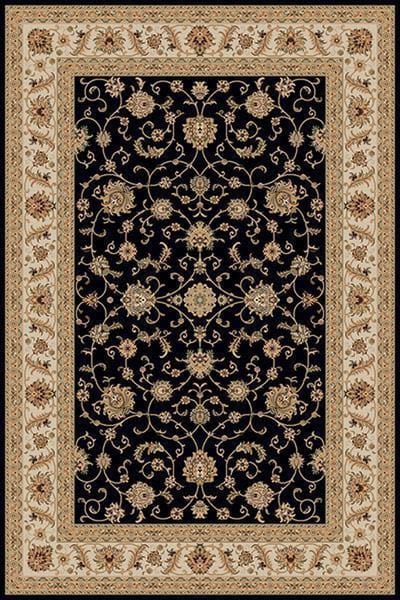 Klassiek vloerkleed Marrakesh - zwart - 120x170 cm