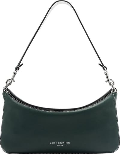 LIEBESKIND BERLIN Leren Schoudertas Alessa 2 Kodiaq Hobo Bag Mystic River Petrol