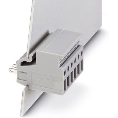Phoenix Contact 0706508 Doorvoerklem 6.2 mm Schroeven Grijs 50 stuk(s)