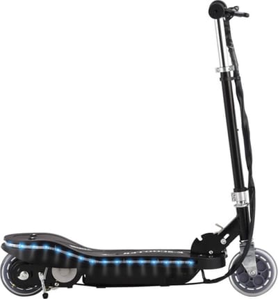 vidaXL Step elektrisch met LED 120 W zwart