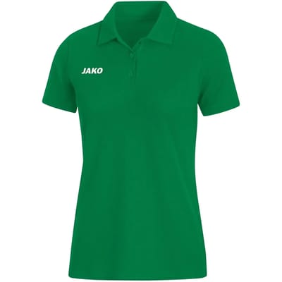Jako Base Polo Dames - Sportgroen | Maat: 34