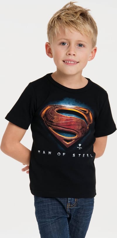 Superman men of steel kinder t-shirt - Logoshirt - 92/98