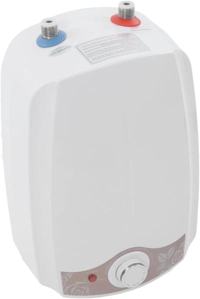 Mini Elektrische Boiler - Keukenboiler Warmwater - Direct Warm Water - IPX4 Spatwaterdicht - 8L - Rood