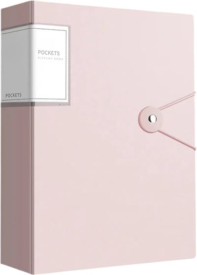 100 Pagina’s A4 Verdikte Documentenmap – Grote Capaciteit Bestandsmap - Multifunctionele DIY Document Organizer, Kantoormap & Bureau Opbergsysteem voor Documenten - Roze