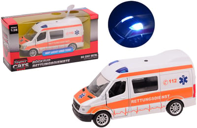 Johntoy Ambulance Super Cars Met Licht En Geluid 17 Cm