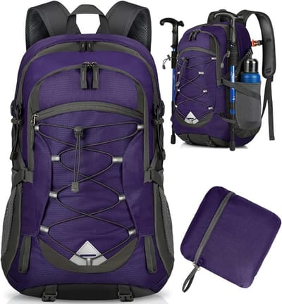 DVDSS®Trekrugzak - Rugzak - Wandel rugzak - 40 liter - Wandelen - Blauw