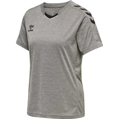 T-shirt Korte Mouw hummel T-shirt Core XK Poly Jersey gris