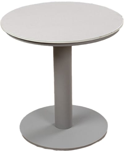 Loungetafel Barletta ø45cm | Sandstone/Camel | Aluminium & Kunststof