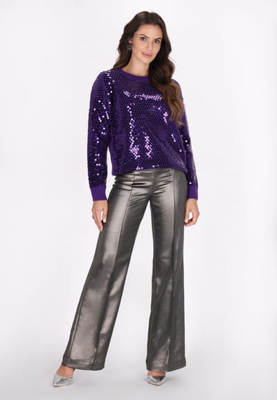 Faina Jumper Dames pruim