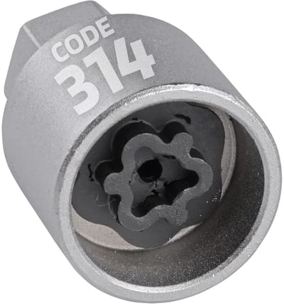 SW-Stahl 02385L-14 Wielslotadapter 314 | Geschikt voor Mercedes-Benz | Gereedschap voor het verwijderen van wielsloten | Wielslotverwijderaar | Wielslotsleutel