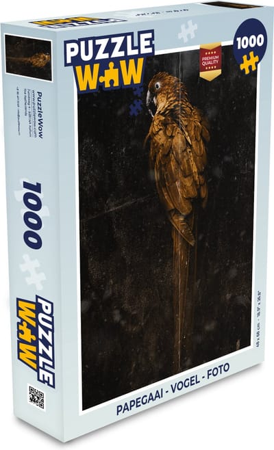 Puzzel Papegaai - Vogel - Foto - Legpuzzel - Puzzel 1000 stukjes volwassenen