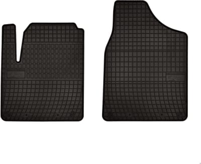Wielganizator SolidPRO Serie - Rubber Autovloermatten - Volkswagen Sharan I - Zwarte Bescherming - Aangepaste Pasvorm