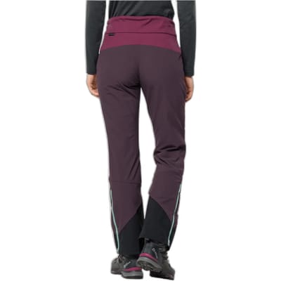 Jack Wolfskin Alpspitze Pants W 1507531-1014, Vrouwen, Purper, Broek, maat: 36