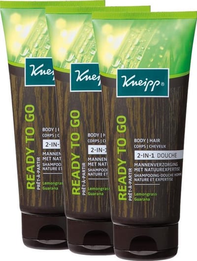 Kneipp Man Douche Ready to Go 3x200ml